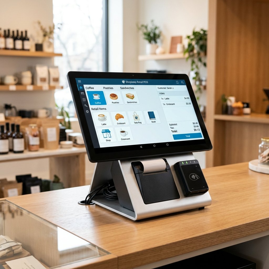 Gorilla point of sale terminal interface